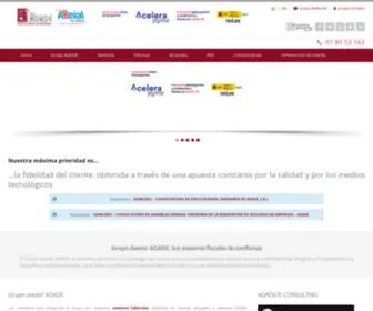 Adade.es(Grupo asesor Internacional ADADE S.A) Screenshot