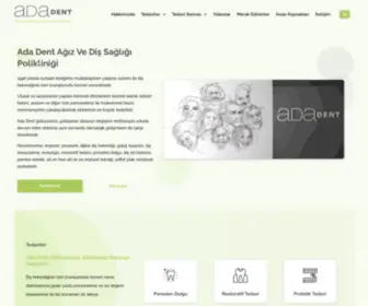 Adadent.com.tr(Adadent) Screenshot