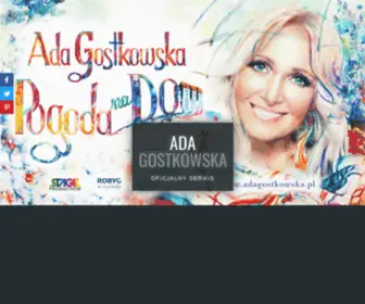 Adagostkowska.pl(Ada Gostkowska) Screenshot