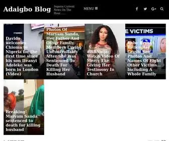 Adaigboblog.com(Nigeria Current News On The Hour) Screenshot