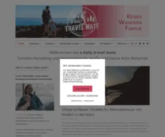 Adailytravelmate.com(Familien-Reiseblog I a daily travel mate I Reisen & Wandern mit Familie) Screenshot