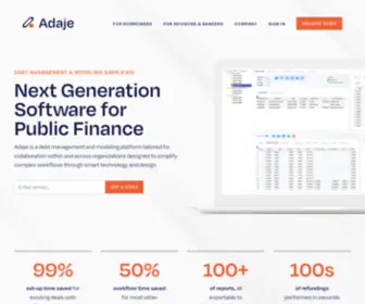 Adajeinc.com(Adaje) Screenshot