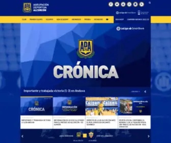 Adalcorcon.com(Agrupación Deportiva Alcorcón) Screenshot