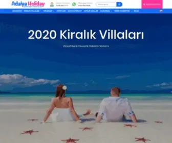 Adalyaholiday.com(Kiralık Villa) Screenshot