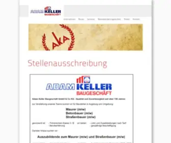 Adam-Keller.de(Neubau) Screenshot