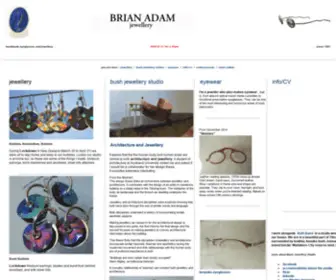 Adam.co.nz(Brian Adam) Screenshot