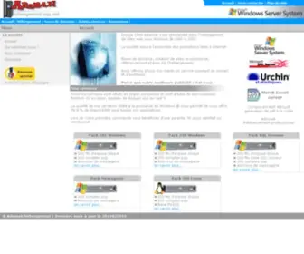 Adamah-Hebergement.com(Hebergement ASP Site Web ASP.NET Windows 2003) Screenshot