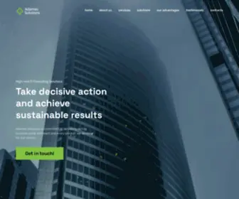 Adamas-Solutions.com(Adamas Solutions) Screenshot