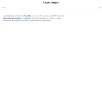 Adamauton.com(Personal website) Screenshot