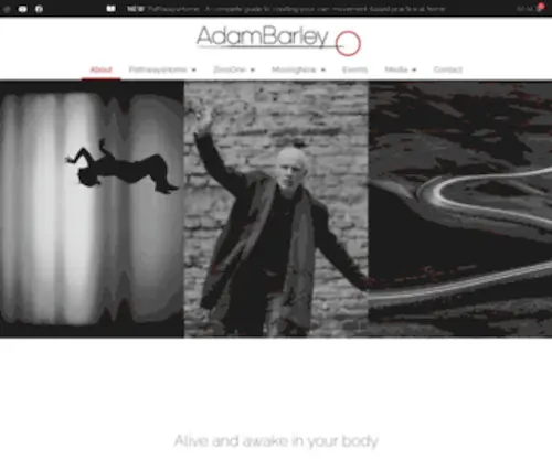 Adambarley.com(Adam Barley) Screenshot
