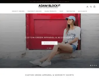 Adamblockdesign.com(Adam Block Design) Screenshot