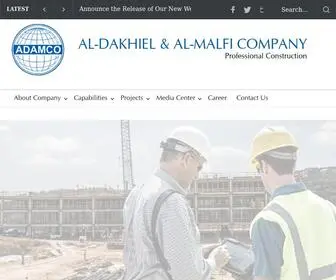 Adamcogr.com(AL-DAKHIEL & AL-MALFI COMPANY � For Trading & Contracting) Screenshot