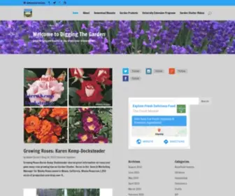 Adamcortell.com(Digging The Garden) Screenshot