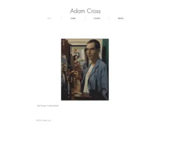 Adamcrossartwork.com(Christian Art Paintings) Screenshot