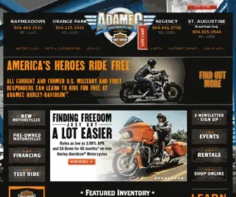 Adamecharley.com(Adamec Harley) Screenshot