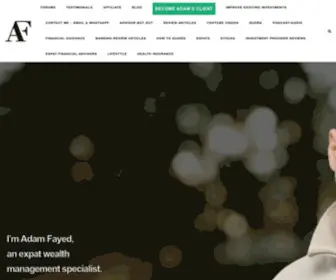 Adamfayed.com(Personal Investment Services) Screenshot