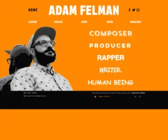 Adamfelman.com(Adam Felman) Screenshot