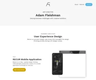 Adamfleishman.com(Adam Fleishman) Screenshot