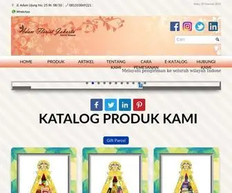 Adamfloristjakarta.com(Toko Bunga Jakarta skala nasional) Screenshot