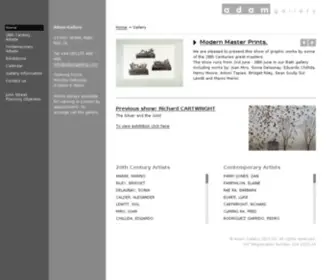 AdamGallery.com(Adam Gallery) Screenshot