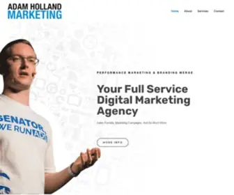 Adamhollandmarketing.com(Get Traffic) Screenshot