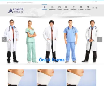 Adamirmedikal.com(Toptan Perakende Tedarik) Screenshot