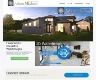 Adammichaelcustomhomes.com(Adam Michael Custom Homes) Screenshot