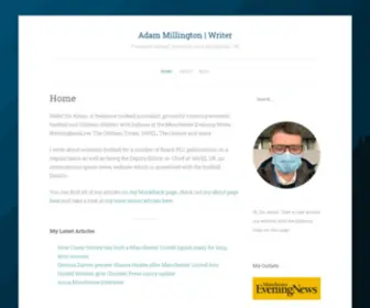 Adammillington.com(Adam Millington) Screenshot