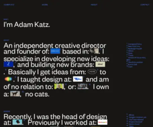 Adamnk.com(Adamnk) Screenshot