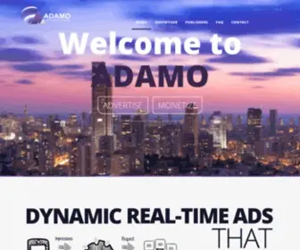 Adamoads.com(ADAMO) Screenshot