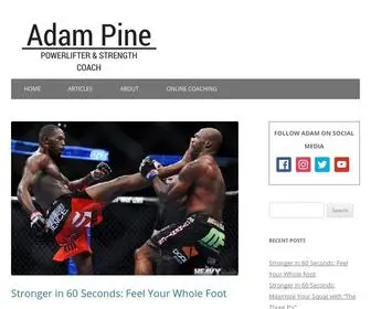 Adampine.com(AdamPine) Screenshot