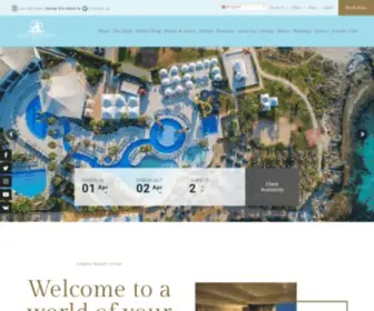 Adams.com.cy(Hotels In Ayia Napa) Screenshot