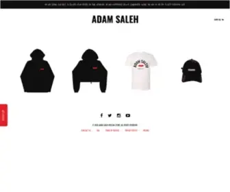 Adamsalehworldwide.com(Adam Saleh Official Store) Screenshot