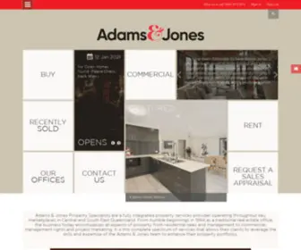 Adamsandjones.com.au(Adams & Jones) Screenshot