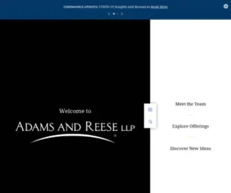 Adamsandreese.com(Adams and Reese LLP) Screenshot