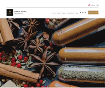 Adamsapples.com.au(Spice Store) Screenshot