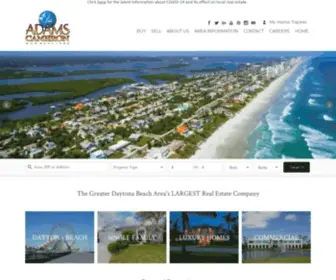 Adamscameron.com(Real Estate In Daytona Beach & Ormond Beach) Screenshot