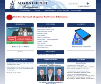 Adamscounty.us(Adamscounty) Screenshot