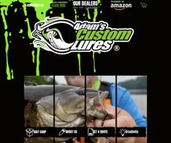 Adamscustomlures.com(Fishing Lure Painter) Screenshot