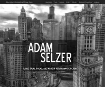 Adamselzer.com("That astonishing Chicago) Screenshot