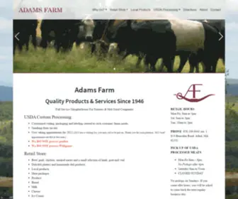 Adamsfarm.biz(Adams Farm) Screenshot