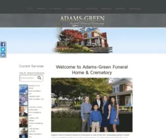 Adamsgreen.com(Adams) Screenshot