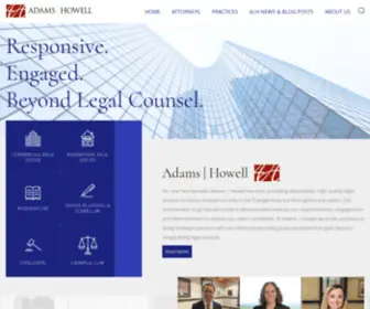 Adamshowell.com(For nearly two decades Adams) Screenshot