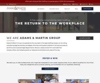 Adamsmartingroup.com(Adams & Martin Group) Screenshot