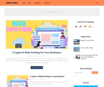 Adamsonline.co(Adam's Online) Screenshot