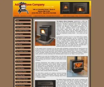 Adamsstove.com(Adams Stove Company) Screenshot