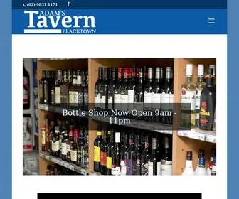 Adamstavern.com.au(Adam's Tavern) Screenshot