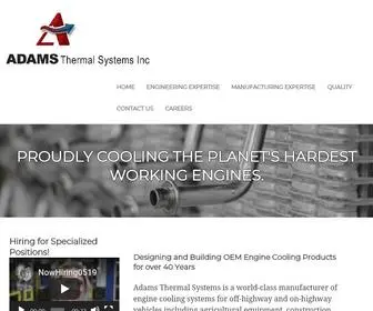 Adamsthermalsystems.com(Adams Thermal Systems) Screenshot