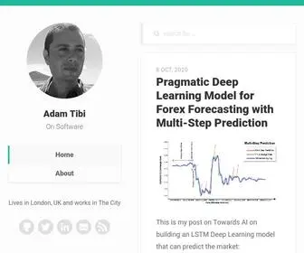 Adamtibi.net(Adam Tibi on Software Architecture) Screenshot