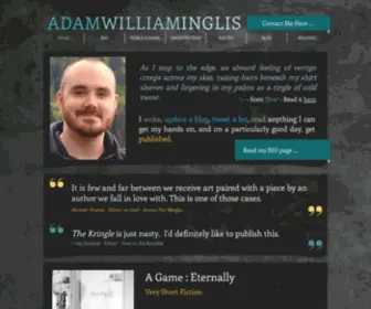 Adamwilliaminglis.com(恭喜大发财) Screenshot